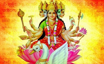 Goddess Gayathri Devi